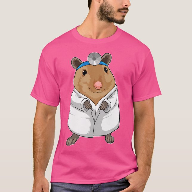 Camiseta Rat Médica Médica Coat (Anverso)