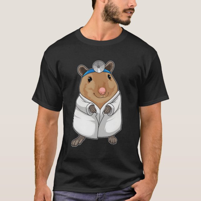 Camiseta Rat Médica Médica Coat (Anverso)