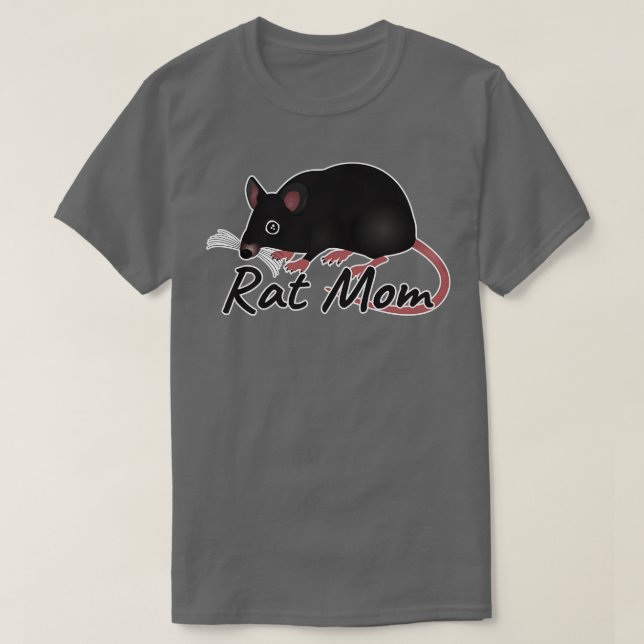 Camiseta Rat Mom (Diseño del anverso)