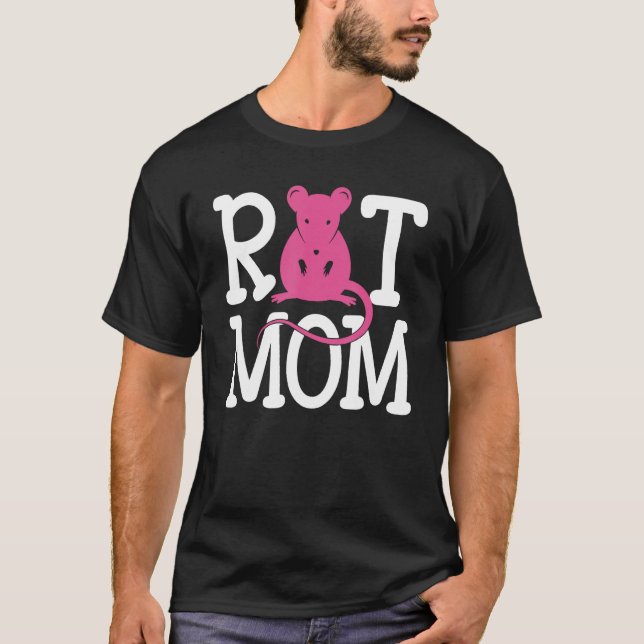 Camiseta Rat Mom  Rat  Cute Rats Owner (Anverso)