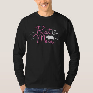 Camiseta Rat Mom Retro Mascota Mouse Rat Rodent