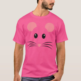 Camiseta Rat Mouse Face Costume Funny Halloween