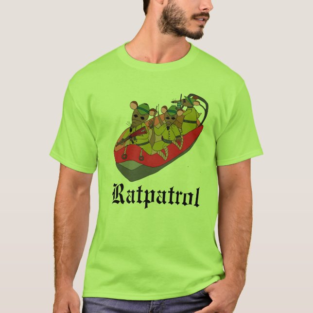 Camiseta Rat patrol (Anverso)