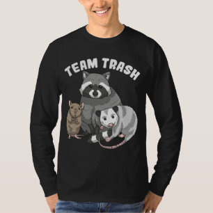 Camiseta Rat Raccoon Racoon Opossum Equipo Possum Trash Fun