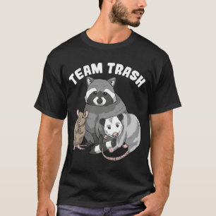 Camiseta Rat Raccoon Racoon Opossum Equipo Possum Trash Fun