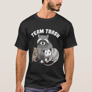 Camiseta Rat Raccoon Racoon Opossum Equipo Possum Trash Fun