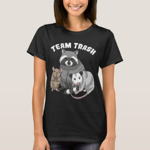 Camiseta Rat Raccoon Racoon Opossum Equipo Possum Trash Fun