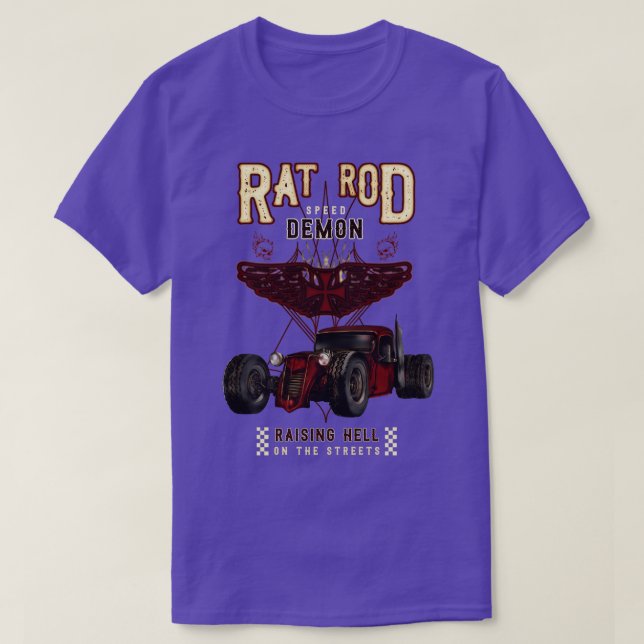 Camiseta Rat Rod (Diseño del anverso)