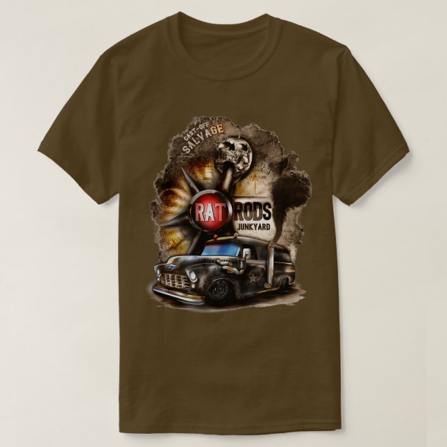 Camiseta Rat Rod CastOff (Diseño del anverso)