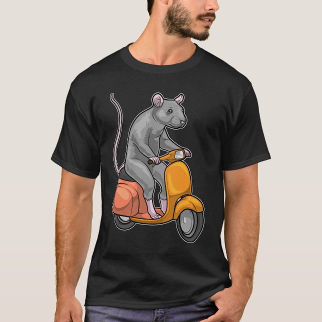 Camiseta Rat Scooter (Anverso)