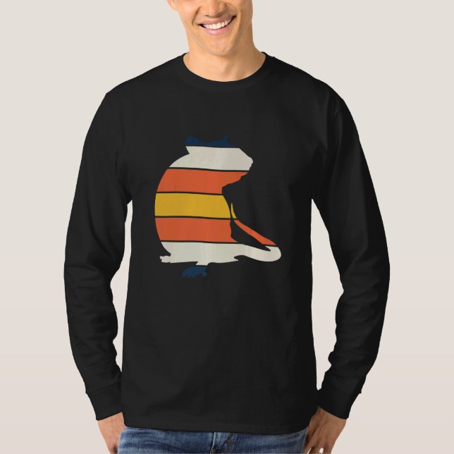 Camiseta Rat Silhouette Vintage Rats Rats (Anverso)