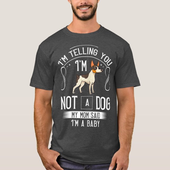 Camiseta Rat Terrier Dog cachorros Dueño Lover _19 (Anverso)