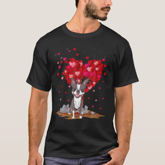 Camiseta Rat Terrier Dog Lover Forma Cardíaca Rat Terrier V (Anverso)