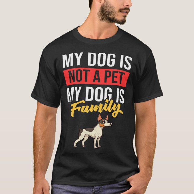 Camiseta Rat Terrier Dog Puppies Owner (Anverso)