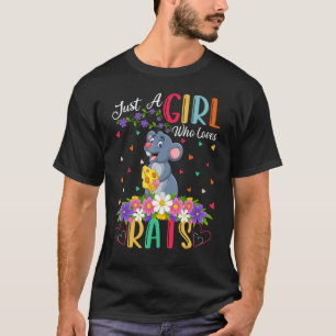 Camiseta Rat: Un Chica que ama las ratas