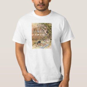 Camiseta Rat Y Mole Tienen Un Picnic - Arthur Rackham