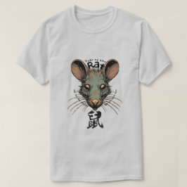 Camiseta "Rat" zodiaca china