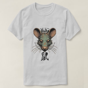 Camiseta "Rat" zodiaca china