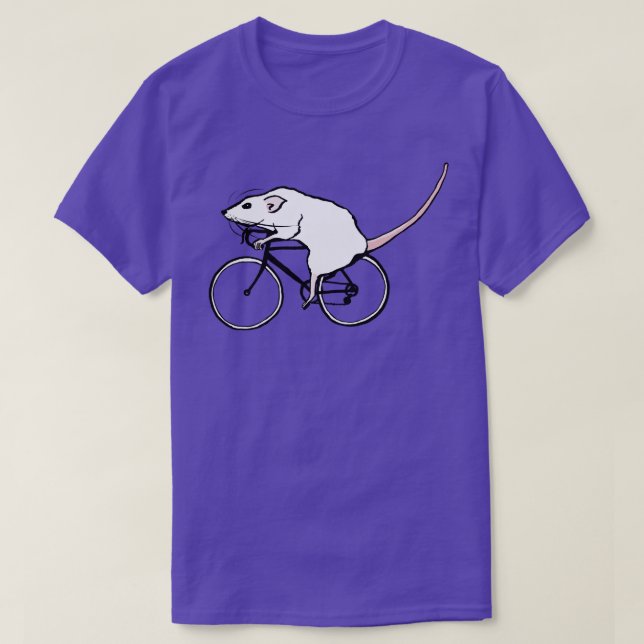 Camiseta Rata ciclista (Diseño del anverso)