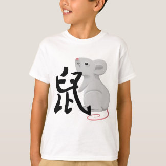 Camiseta rata con el carácter