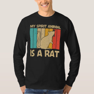 Camiseta Rata Cuta Para Hombres Mujeres Ratón Rat River Rat