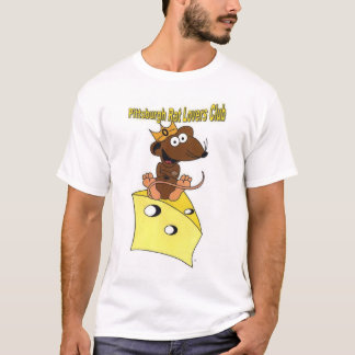 Camiseta Rata de Brown oscuro del club de los amantes de la