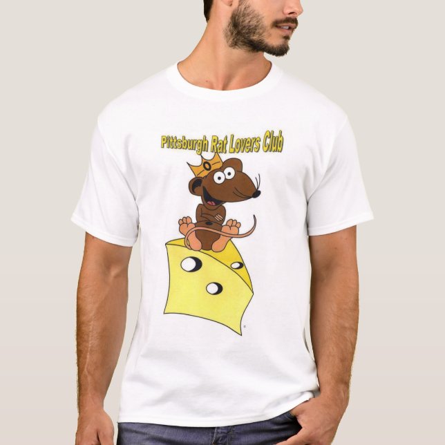 Camiseta Rata de Brown oscuro del club de los amantes de la (Anverso)