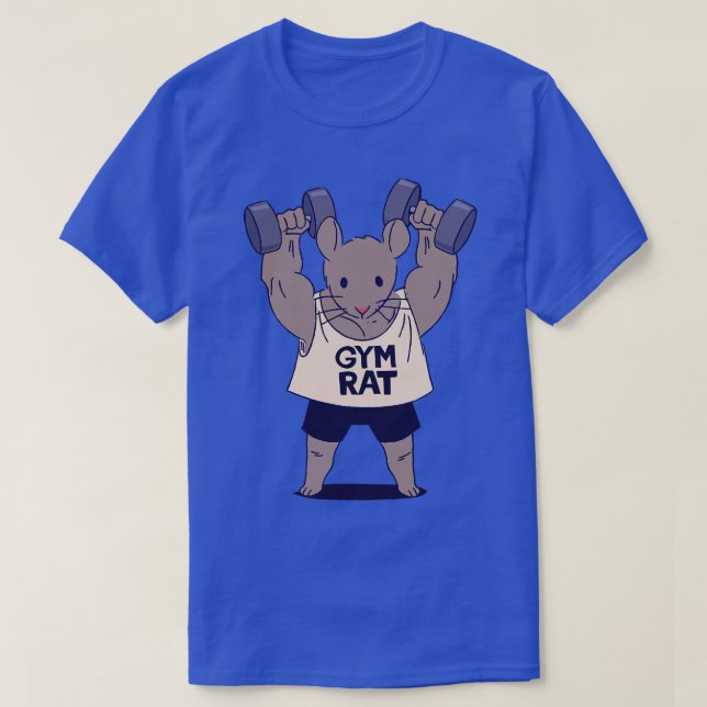 Camiseta rata de gimnasia (Diseño del anverso)
