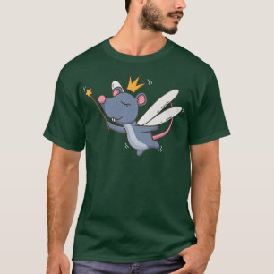 Camiseta Rata de hadas Vida silvestre Mystical Animal Rat F