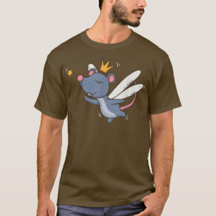 Camiseta Rata de hadas Vida silvestre Mystical Animal Rat F