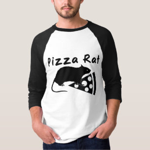 Camiseta Rata de la pizza