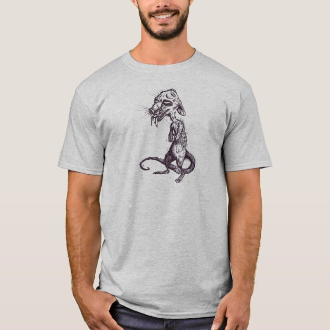 Camiseta rata de la plaga (Anverso)