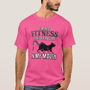 Camiseta Rata de peste Sarcástica Extraña Ofensida Extraña 