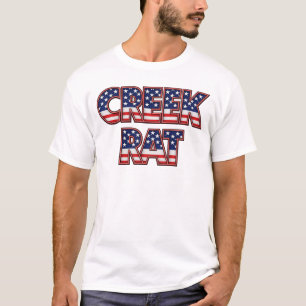Camiseta Rata del arroyo   CreekRat Co.   CREEK RAT AMERICA