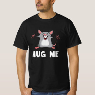 Camiseta Rata del ratón Mascota animal Queso Amor divertida