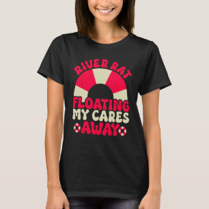 Camiseta Rata del río flotando mis coches fuera de Tubing F