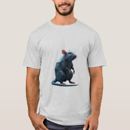 Camiseta Rata geométrica