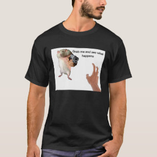 Camiseta Rata Grasa Cuta Agarrada Meme