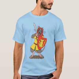 Camiseta Rata guerrera con falchion