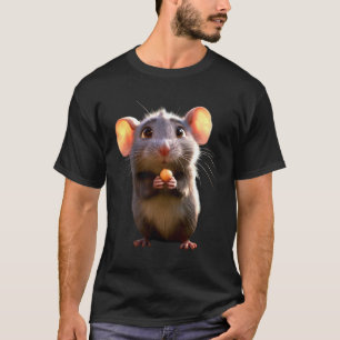 Camiseta Rata Lindo Ratón Roedores Ratón Enano Ratas Pequeñ