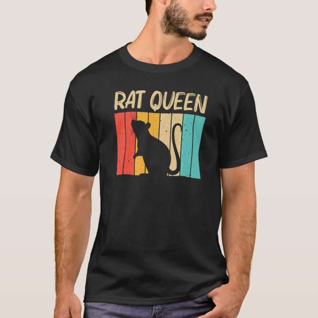 Camiseta Rata Para Mujeres Chicas Mascota De Ratón Rodent R (Anverso)