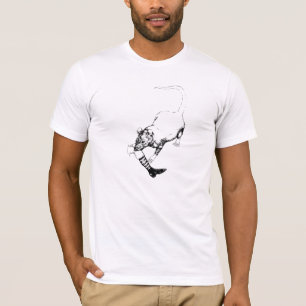 Camiseta Rata que roba la pierna - todos los