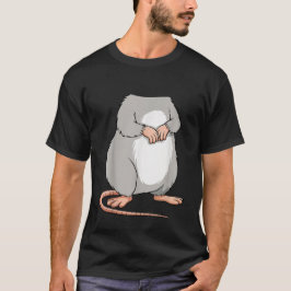 Camiseta Rata Ratón Adultos Niños Hombres Mujeres 