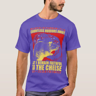 Camiseta Rata Retro Divertida Innumerables Horrores Esperan