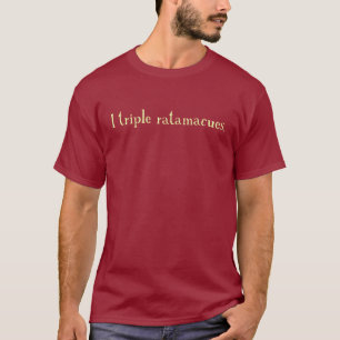 Camiseta ratamacue triple
