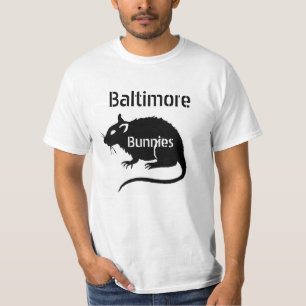 Camiseta RATAS "conejitos" de Baltimore -- ¡trato con él!