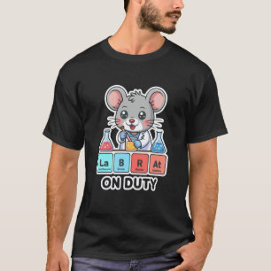 Camiseta Ratas de LAB Lindas son Mis Amigos STEM Viaje Apre