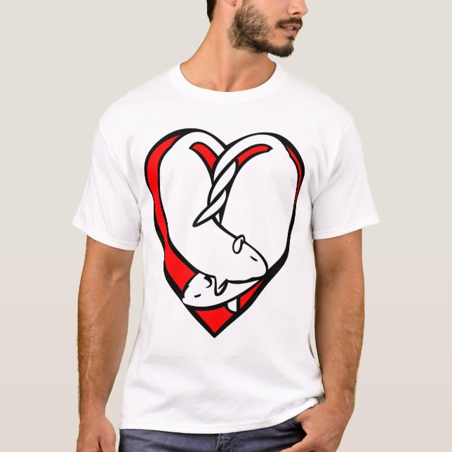 Camiseta Ratas del amor (Anverso)