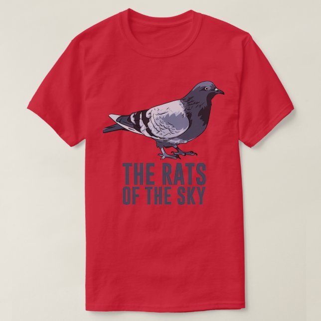 Camiseta Ratas del cielo (Diseño del anverso)