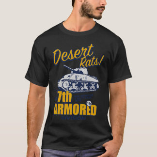 Camiseta Ratas del desierto de la Segunda Guerra Mundial